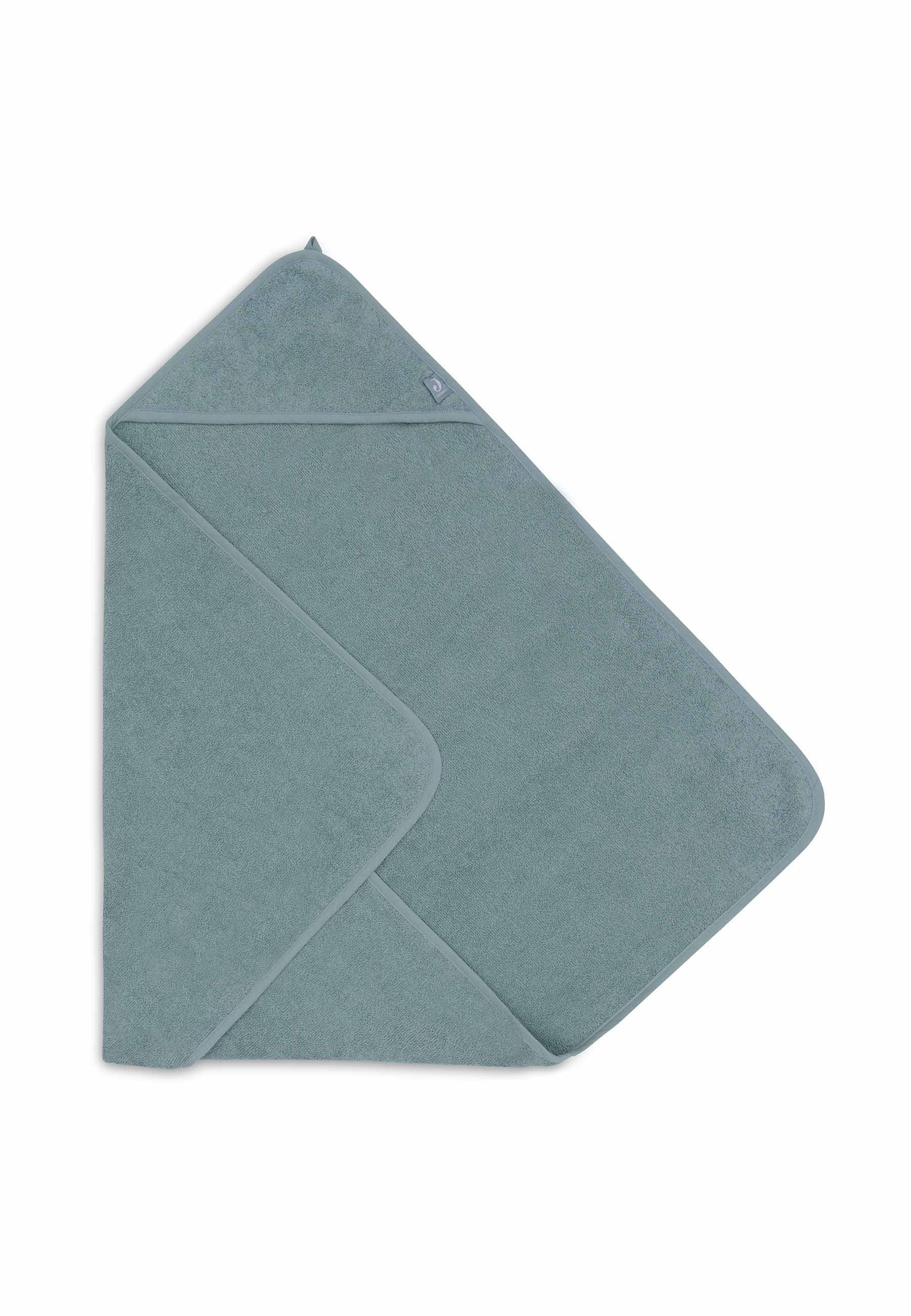 Jollein Kapuzenhandtuch Frottee 75x75cm - Sea Green