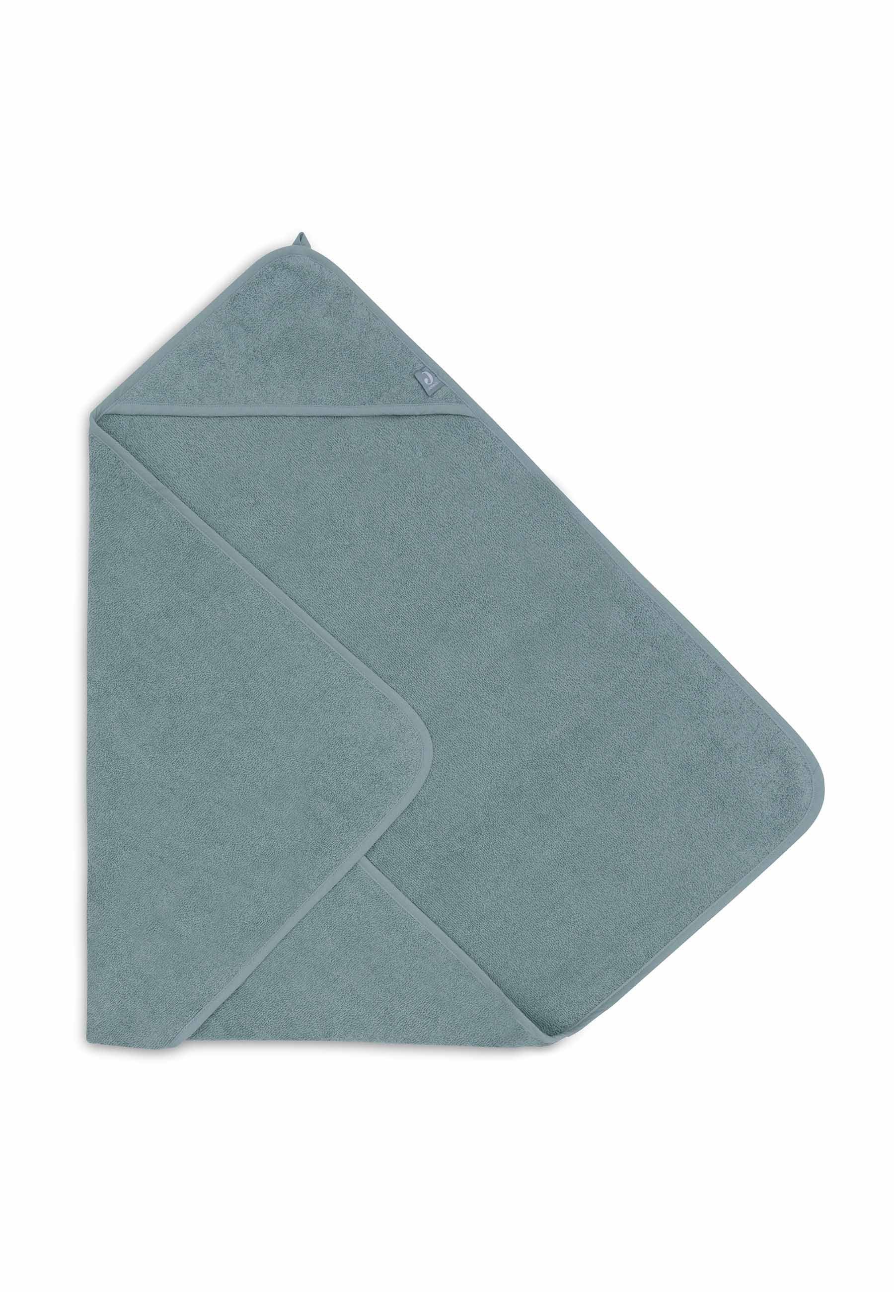 Jollein Kapuzenhandtuch Frottee 100x100cm - Sea Green