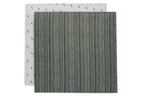 Hydrofiele Doek 70x70cm - Stripe&Olive - 2 Stuks