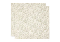Hydrofiele Doek Large 115x115cm - Animals - 2 Stuks