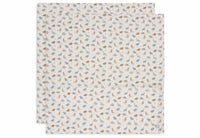 Lange gaze de coton 115x115cm - Roarsome - 2 Unités
