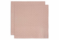Lange gaze de coton 115x115cm - 115x115cm Miffy Silhouettes - 2 Unités