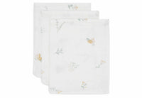 Washcloth Muslin - Lovely Birds - 3 Pack