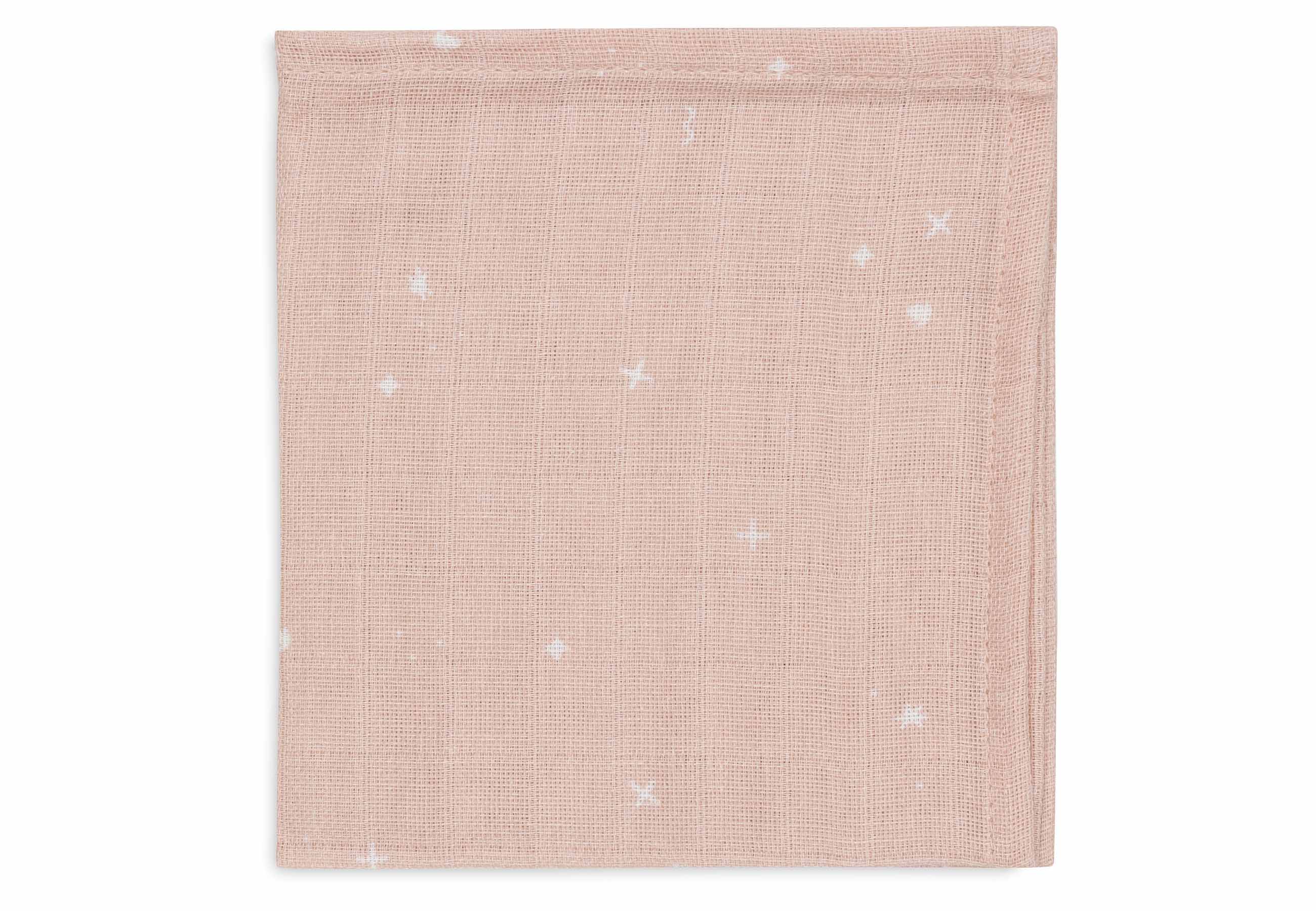 Jollein Spucktücher Hydrophil 31x31cm Twinkling - Wild Rose