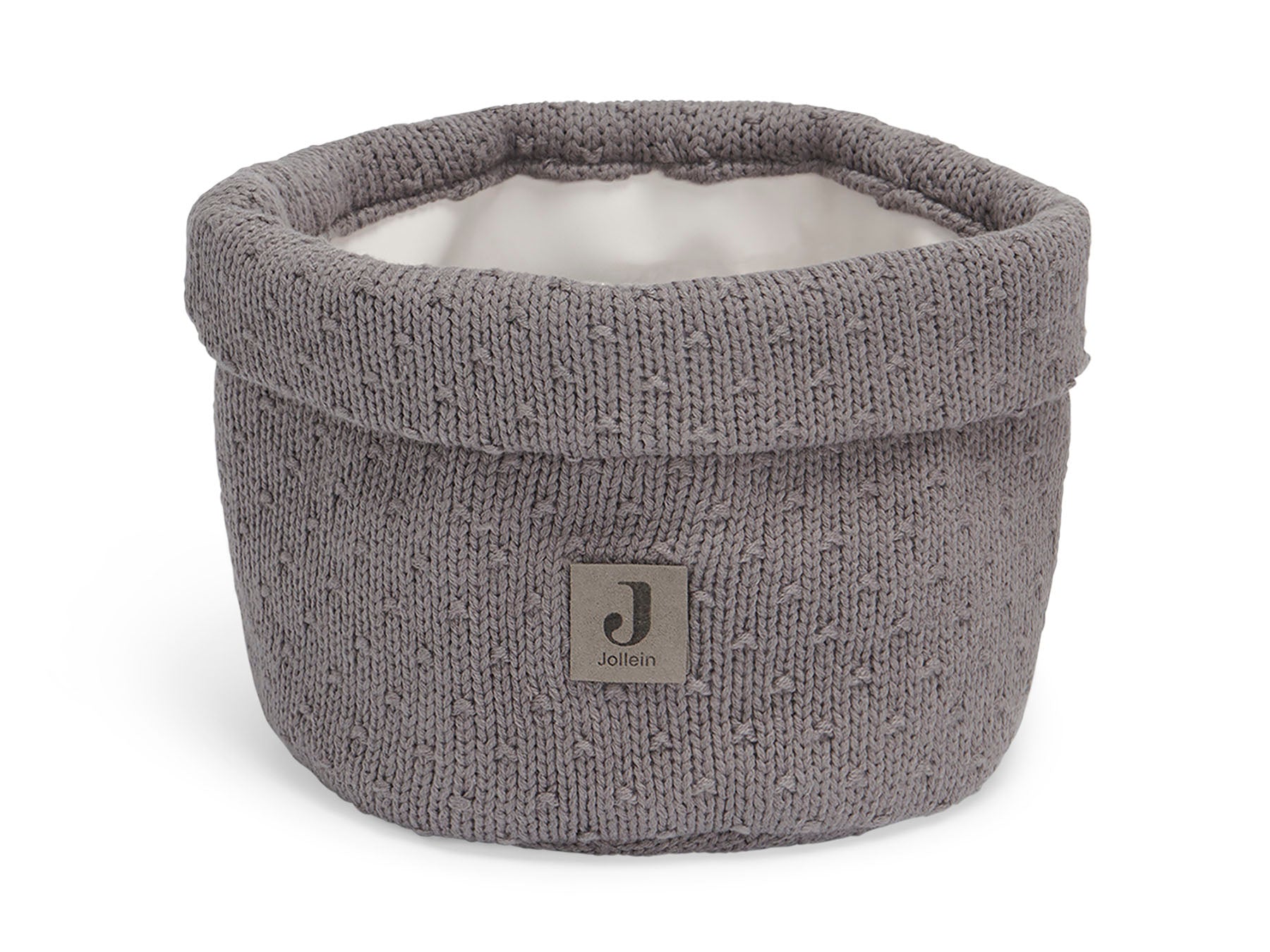 Jollein Pflegekörbchen Bliss Knit Storm Grey