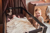 Spannbettlaken Kinderbett Jersey 60x120 cm - Chestnut - 2 Stück