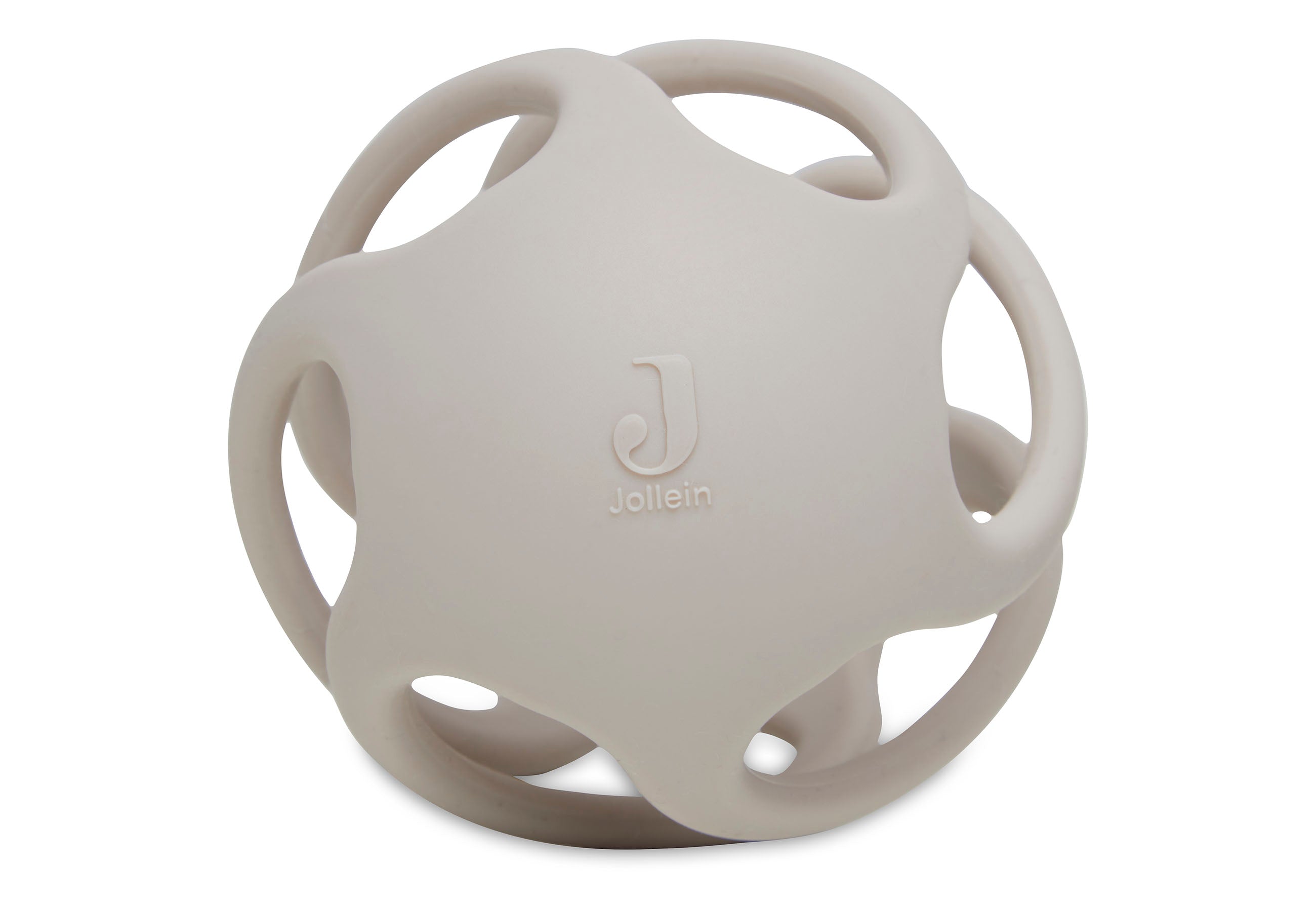 Jollein Ball aus Silikon Ø 9,5cm Silicone Nougat