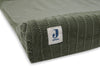 Wickelauflagenbezug 50x70cm Pure Knit - Leaf Green - GOTS