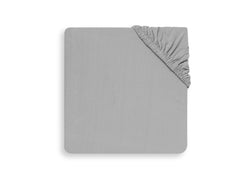 Spannbettlaken Wiege Jersey 40/50x80/90cm- Soft Grey