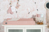 Wickelauflagenbezug River Knit 50x70 cm - Pale Pink