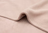Decke Kinderbett 100x150cm Basic Knit - Wild Rose/Fleece