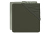 Spannbettlaken Kinderbett Jersey 60x120cm - Ash Green/Leaf Green - 2 Stück