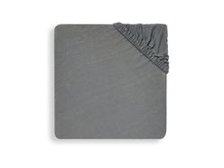Spannbettlaken Wiege Jersey 40/50x80/90 cm - Storm Grey