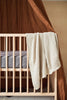 Decke Kinderbett Basic Knit 100x150 cm - Nougat