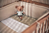 Bettlaken Kinderbett 120x150cm My Tiny Miracle Olive Gre