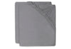 Spannbettlaken Wiege Jersey 40/50x80/90cm - Storm Grey