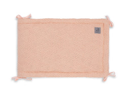 Bettumrandung/Laufgitterumrandung River Knit 180 x 35 cm - Pale Pink